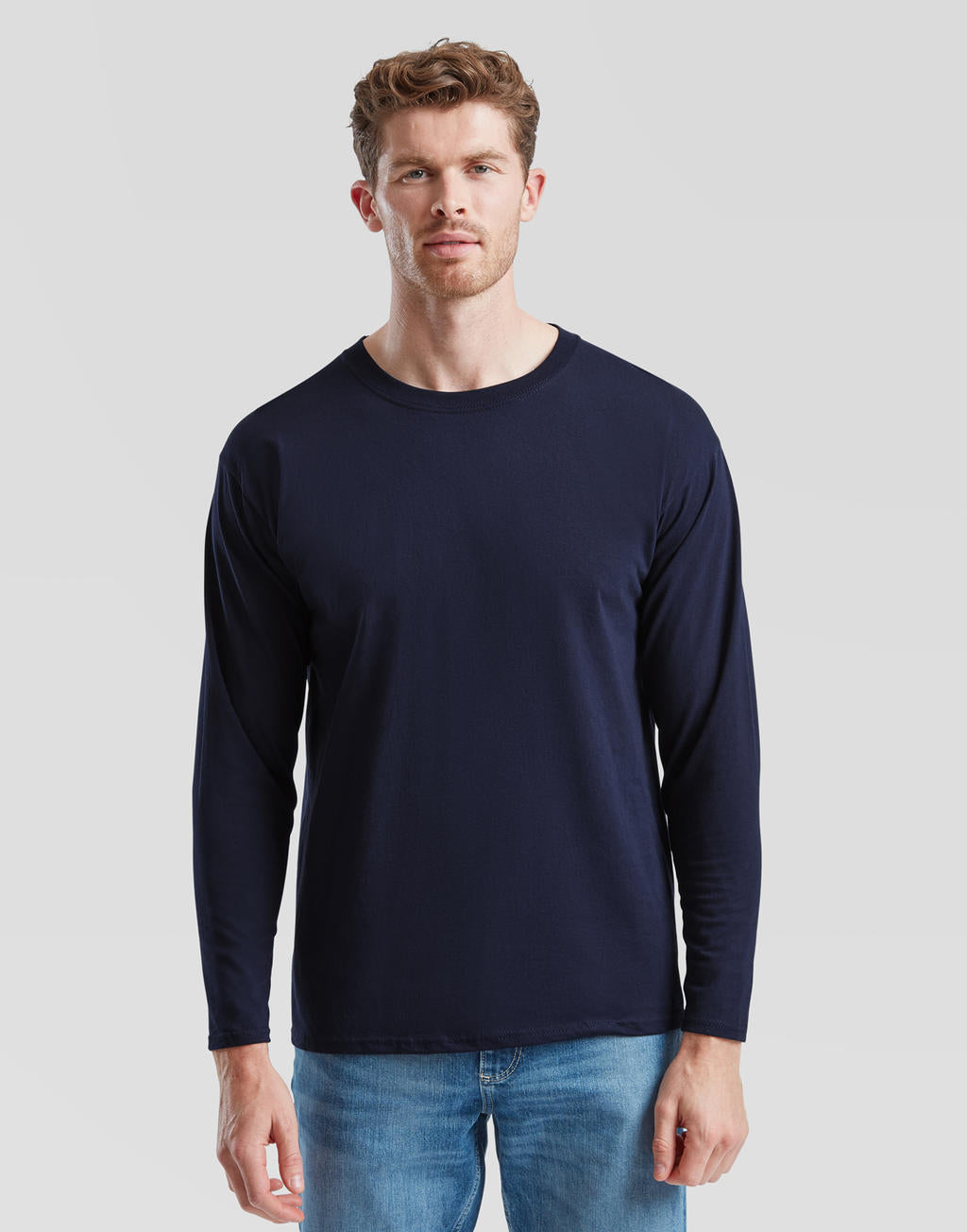 5-pack T-shirtów męskich z długim rękawem 100% bawełna 165G/M2 MEJKS_PL