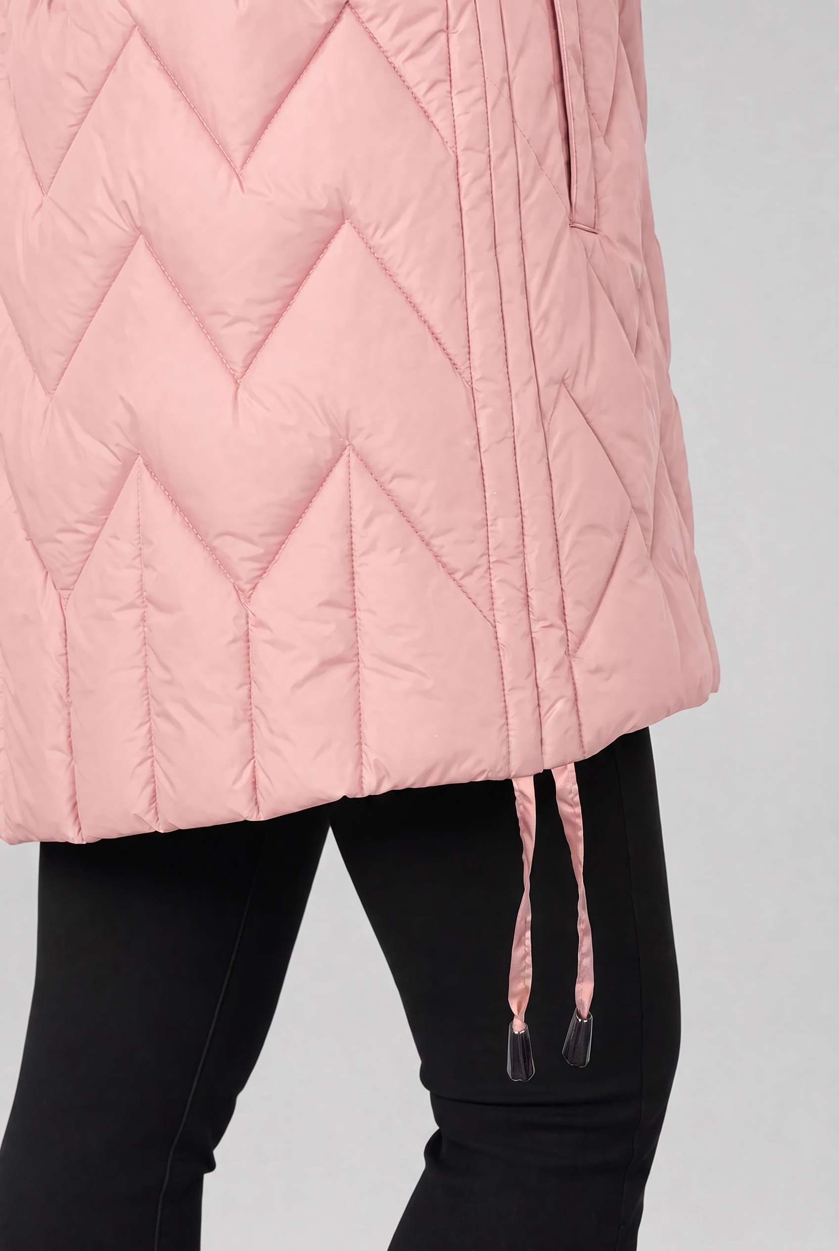 Kamizelka damska długa pikowana duże rozmiary 3XL 4XL 5XL 6XL 7XL