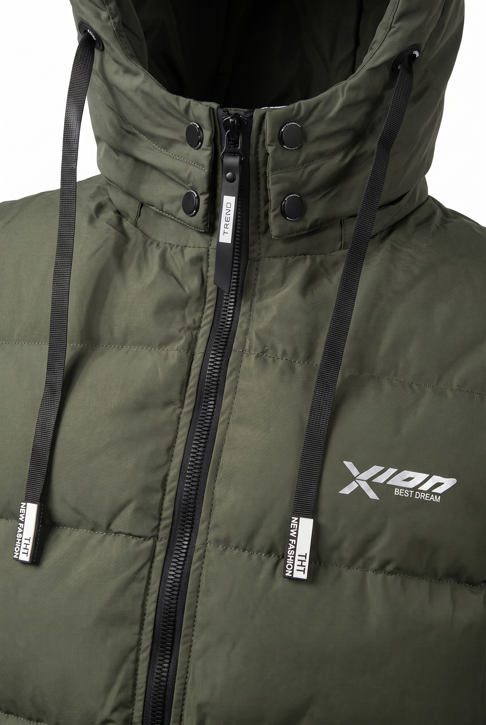 Kamizelka męska bezrękawnik pikowana z kapturem 2XL 3XL 4XL 5XL 6XL zimowa (Kopia) (Kopia)
