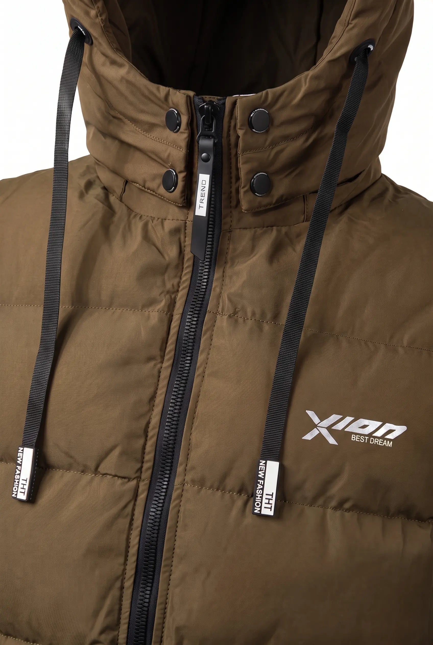Kamizelka męska bezrękawnik pikowana z kapturem 2XL 3XL 4XL 5XL 6XL zimowa (Kopia) (Kopia)