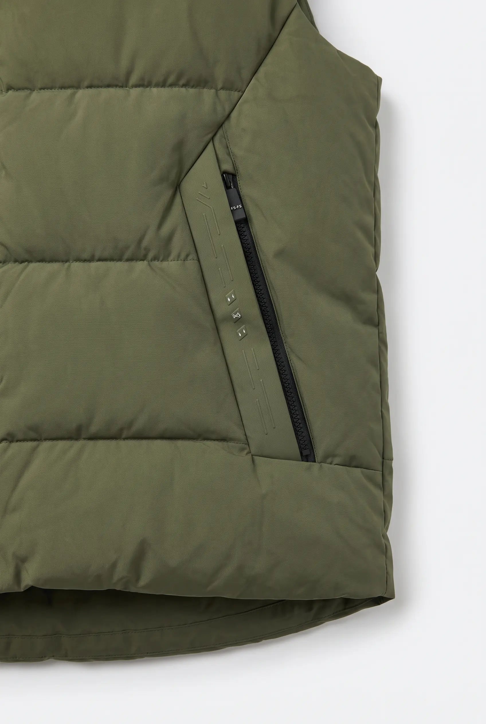 Kamizelka Męska Zimowa Pikowana Bezrękawnik Odpinany Kaptur 2XL-6XL