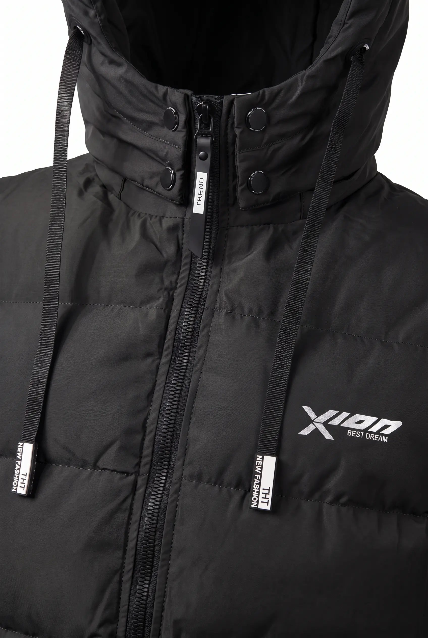 Kamizelka męska bezrękawnik pikowana z kapturem 2XL 3XL 4XL 5XL 6XL zimowa (Kopia) (Kopia)