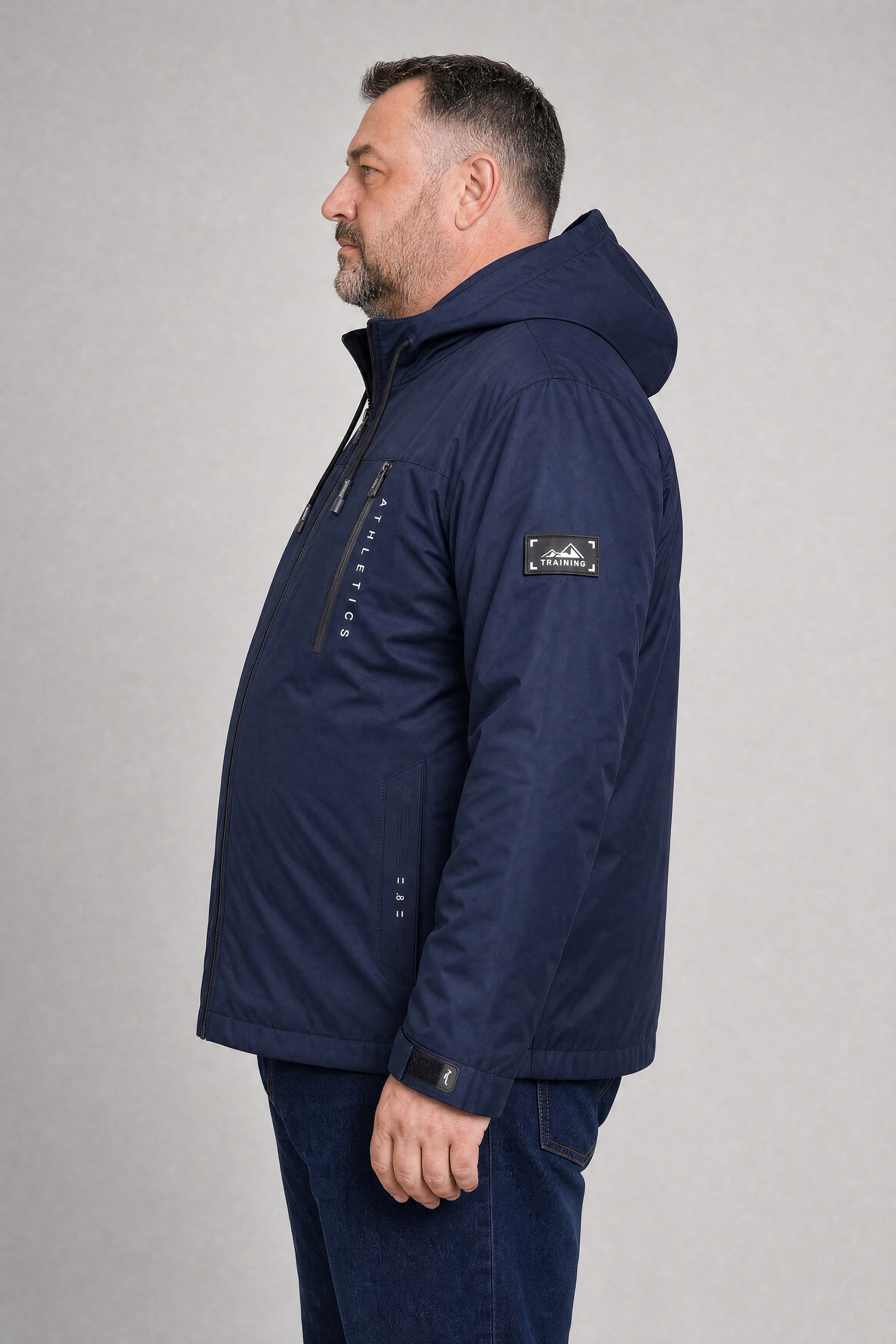 Kurtka męska przejściowa ocieplana duże rozmiary 2XL 3XL 4XL 5XL 6XL
