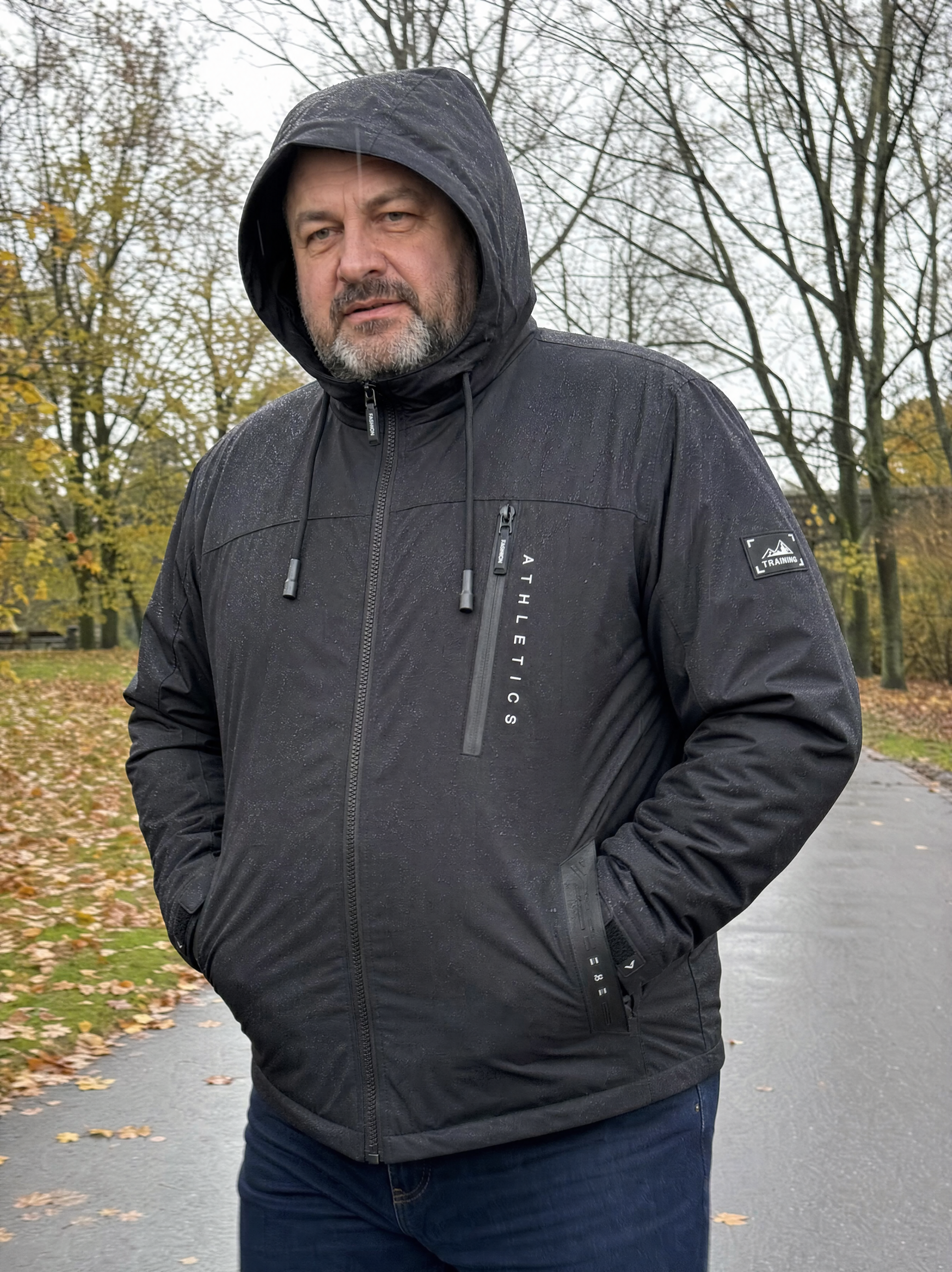 Kurtka męska przejściowa ocieplana duże rozmiary 2XL 3XL 4XL 5XL 6XL